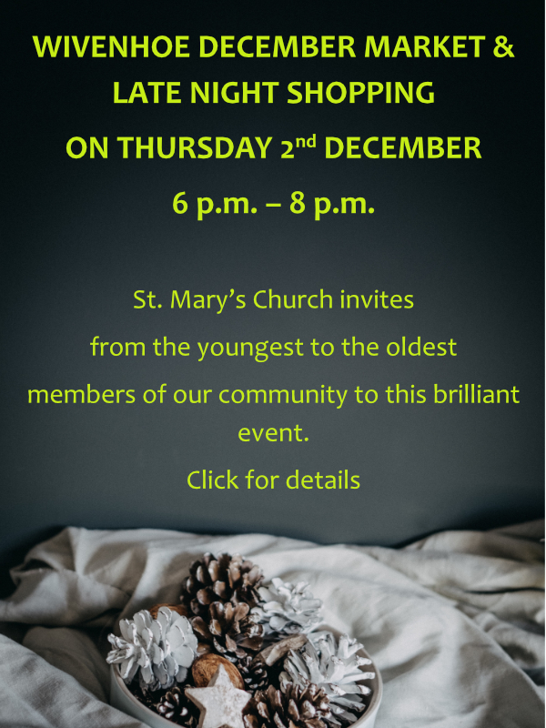 2021 December market poster