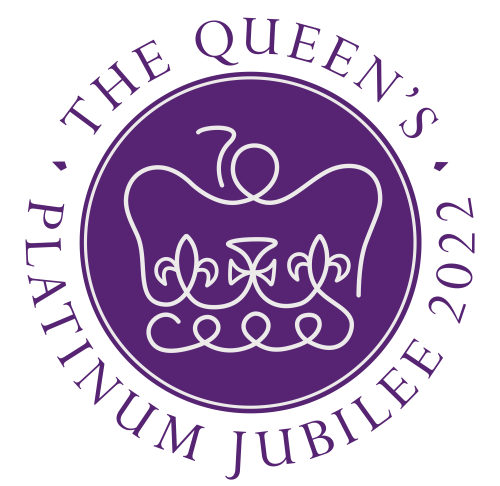 Approved logo for the Queen's Platinum Jubilee